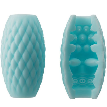 Stroker compatto impermeabile con texture interna per piacere in viaggio